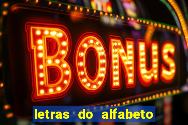 letras do alfabeto personalizadas para imprimir